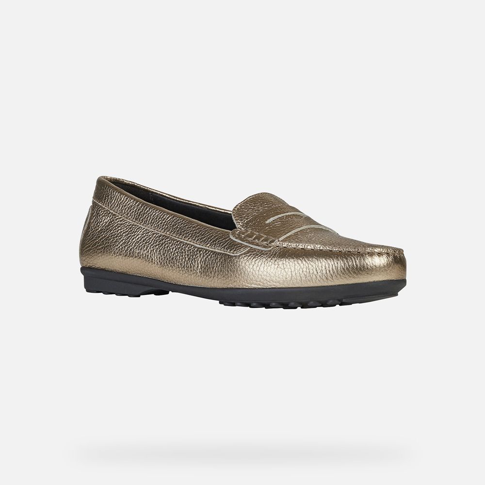 Geox Bayan Loafers Altın - Elidia - LNT-397601